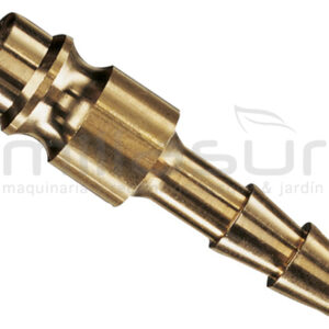 CONECTOR RAPIDO AIRE COMPREMIDO 1/4″ X 6mm – MACHO – LATON