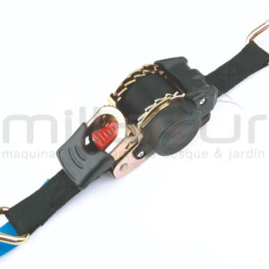 ESLINGA – CINTA DE TRINCAJE CON TENSOR DE CARRACA – 3MX52MM – 500KG GANCHO EN J