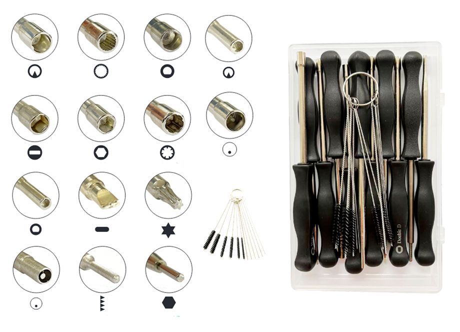 KIT 14 LLAVES REGULACION CARBURADORES KIT 14 LLAVES REGULACION CARBURADORES