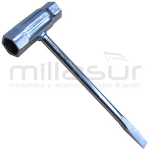 LLAVE BUJIAS 16 mm x 13 mm ( PARA BUJIA 99-1133 )