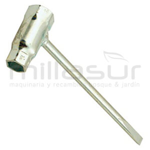 LLAVE BUJIAS OLEO MAC, ECHO, ANOVA 10-19 X 90 X 145 PLANO