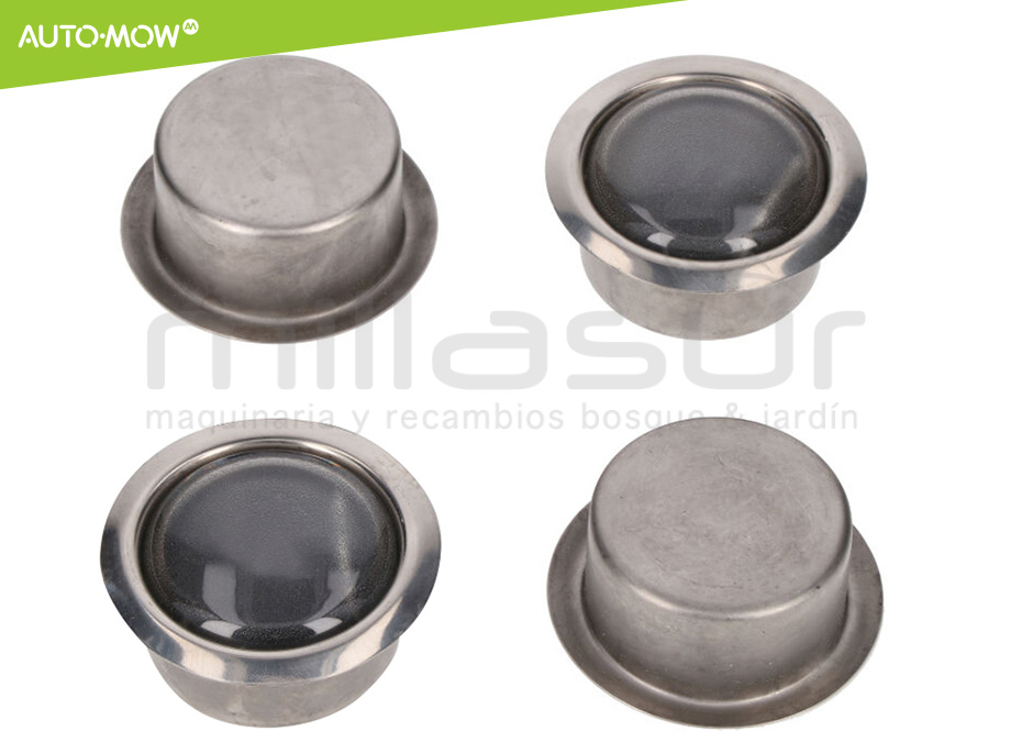 PACK 4 LUCES SOLARES JARDIN - AUTO-MOW - LUZ AZUL