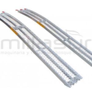RAMPAS ALUMINIO CURVAS 2260 X 300 ( HASTA 680 KGS./JUEGO)