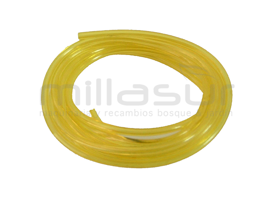 TUBO GASOLINA AMARILLO ( int. 2,4 - ext. 4,8) 15,2 m