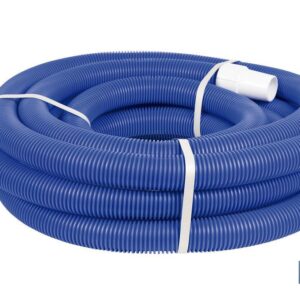 Manguera Autoflotante para Piscina Azul | Con Ø 3,8 cm de diámetro y 12 metros | Con 2 terminales