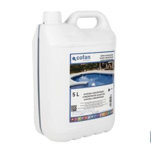 Algicida concentrado de 5 litros para piscinas | Prevención de algas y agua cristalina