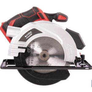 Sierra circular a batería 20 V con motor brushless | Disco de corte de Ø185 mm | 3650 rpm | Corte de profundidad hasta 50 mm | Incluye accesorios | Disponible con y sin batería y cargador