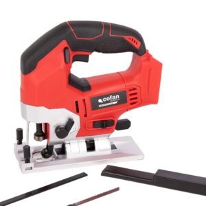 Sierra de calar a batería con motor brushless | Velocidad variable | Acción pendular | Disponible con y sin batería y cargador