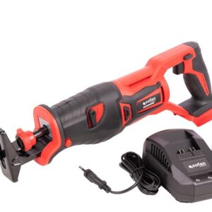 Sierra de sable a batería con motor brushless | Potencia: 20 V | Velocidad variable | Corte en madera y metal | Disponible con y sin batería y cargador