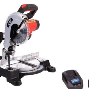 Ingletadora a batería 20 V con motor brushless | Corte máx. 105 mm, inclinación -45°/°, velocidad 3200 rpm | Incluye bolsa de polvo | Disponible con y sin batería y cargador
